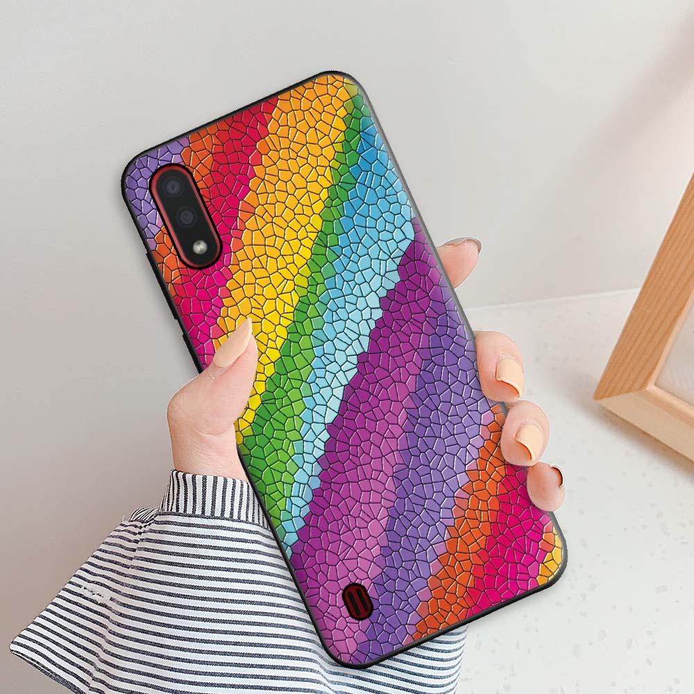 Case For Samsung Galaxy A01 Case A01 Bumper 5.7inch Soft Silicon Back Cover Phone Case For Samsung A01 GalaxyA01 A 01 A015 Coque