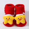 Cute Santa Claus Doll Knitted Baby Socks Newborn Toddler Soft Snowman Deer Warm Floor Socks Girls Infant Boys Mid Socks New
