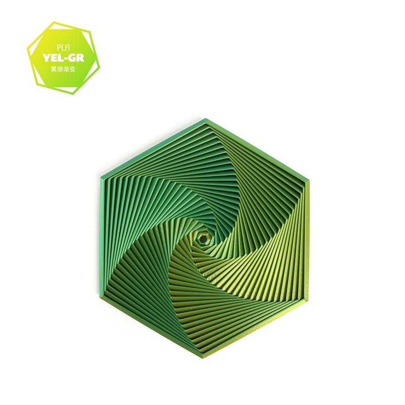 3D Printed Fractal Fidget Hexagon Home Decor Creative Decompression Hexagon Various Shape New Year Gift Desktop Ornament Kid Toy