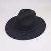 New Wool Woolen Cowboy Hat Bow Men's and Women's Jazz Hat European and American Felt Hat