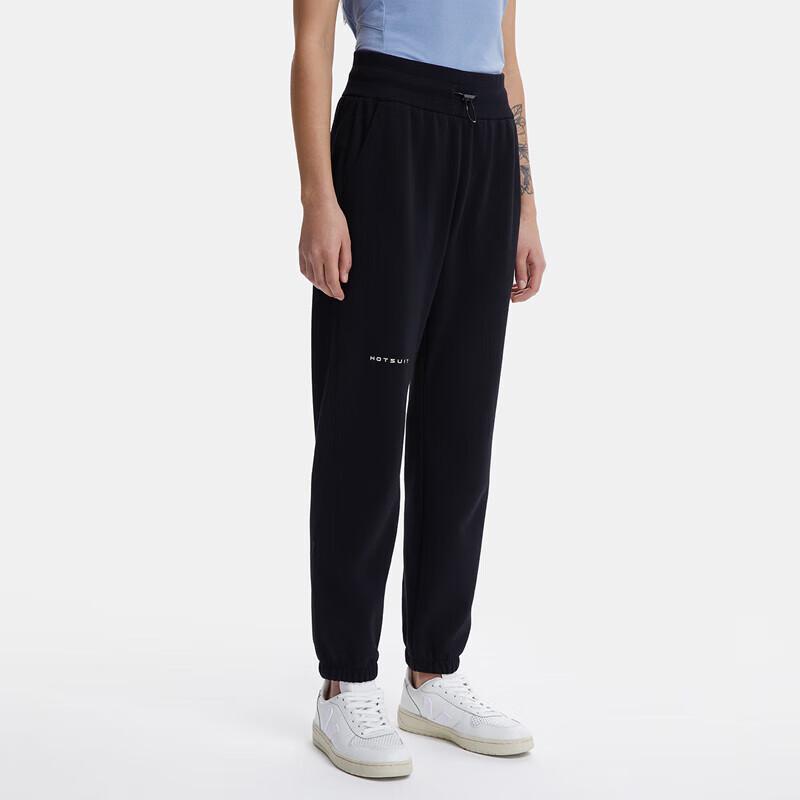 HOTSUIT Damen Relaxed Fit Fleece Jogginghose