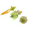 3pcs Bird Chewing Toys Natural Parrot Shredder Toy Set with Bells Rattan Ball for Budgies African Grey Parrot Cockatiels