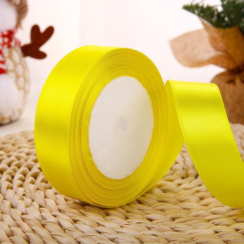2.5Cm Polyester Webbing, Cake Gift Packaging Bouquet Material Fruit Ribbon Ribbon