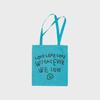 PIGMENT ECO BAG WE LOVE TEAL BLUE