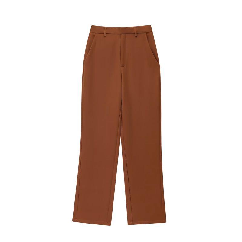 Lapel T-shirt Shory Style Outwear 8491053 8491053 Straight-leg Mid Waist Casual Pants 8491054