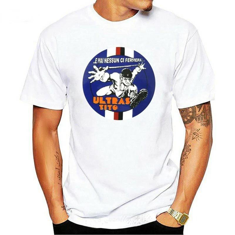 

ULTRAS SAMPDORIA CURVA SUD GENOVA ULTRAS TITO Graphic Tshirts Women Men Summer Fashion Cool Loose Camisetas Tops Tee Ropa Hombre 4XL