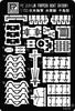 Pit Road Etched Parts for Japanese Navy Torpedo Boats PE208 1/700 Chidori-class