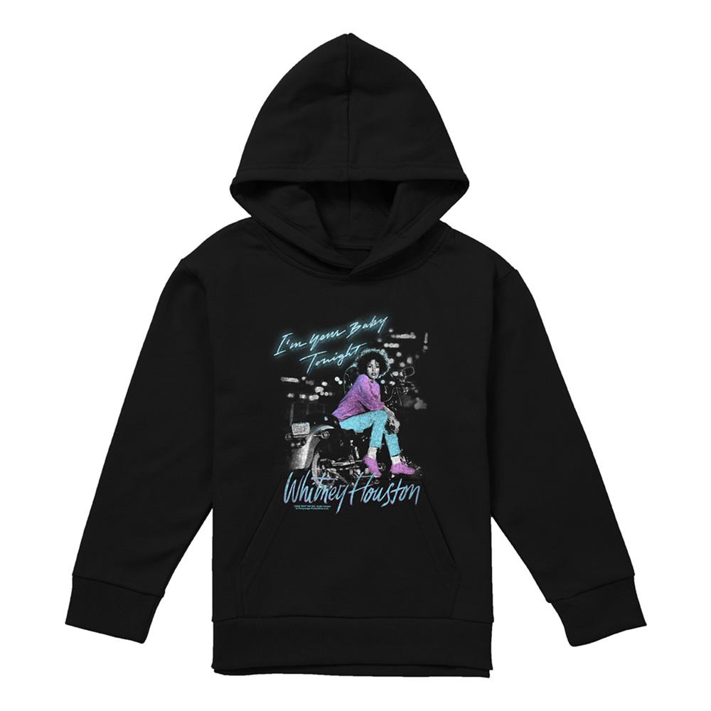 Whitney Houston Childrens/Kids Baby Tonight Heather Pullover Hoodie