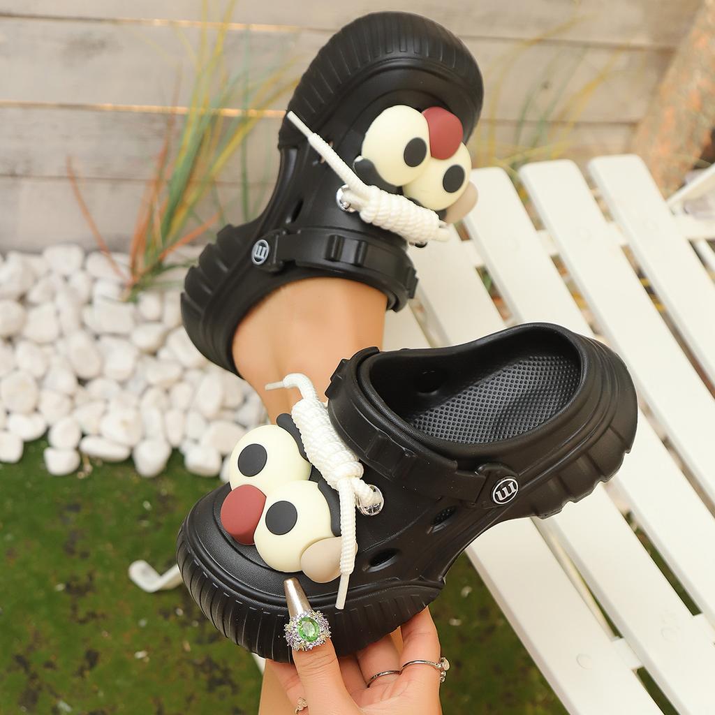 Carini Zoccoli con Zeppa da Donna Estivi Moda Borsa Testa Pantofole da Spiaggia