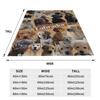 Labrador Retriever Hund Warme Decken Picknick Plüsch Überwurfdecke Flauschig Heimdeko Flanell Tagesdecke Sofa Bettdecke
