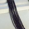 5String, Mystic Iridescent Blackberry Purple Plated Glass Seed Beads 2mm/3mm, 38cm Strand, Dainty Loose Beads for DIY Bracelet Necklace Jewelry Making