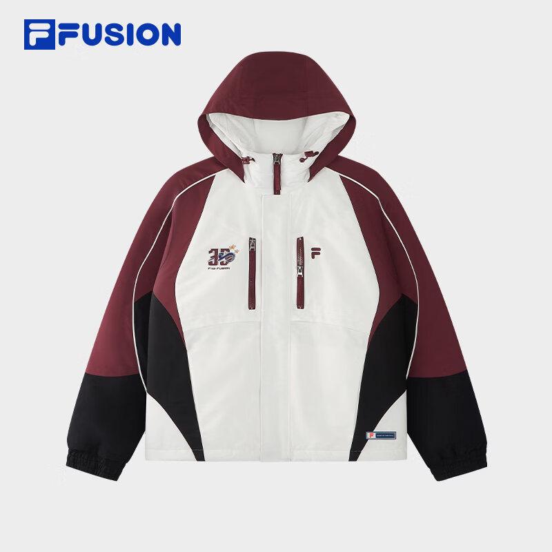 

FILA FUSION Women s Color-Block Hooded Padded Jacket L