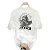 Cross-Border Exclusive Explosive Goods, Good Goods 100% Cotton Short-Sleeved T-Shirt Fashion Casual Versatile Loose Round Neck Comfortable
