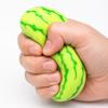 Wassermelonen-Spielzeug - Grünes gestreiftes Stressspielzeug für Kinder und Erwachsene