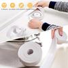Bathroom Shower Sink Bath Sealing Strip Tape White PVC Self Adhesive Waterproof Wall Sticker for Bathroom Kitchen