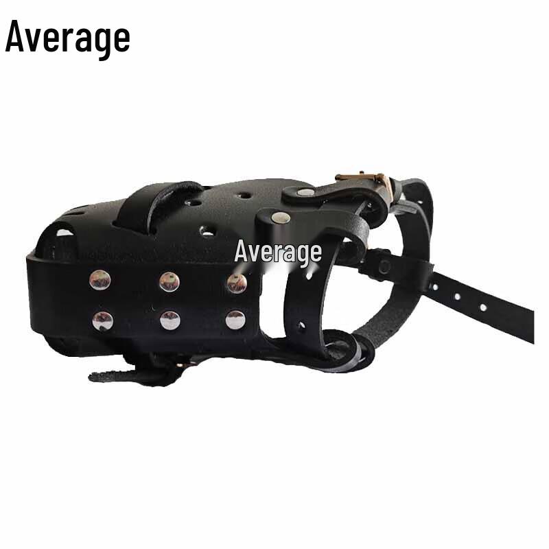 Zhongjun Tactical Cowhide Dog Muzzle