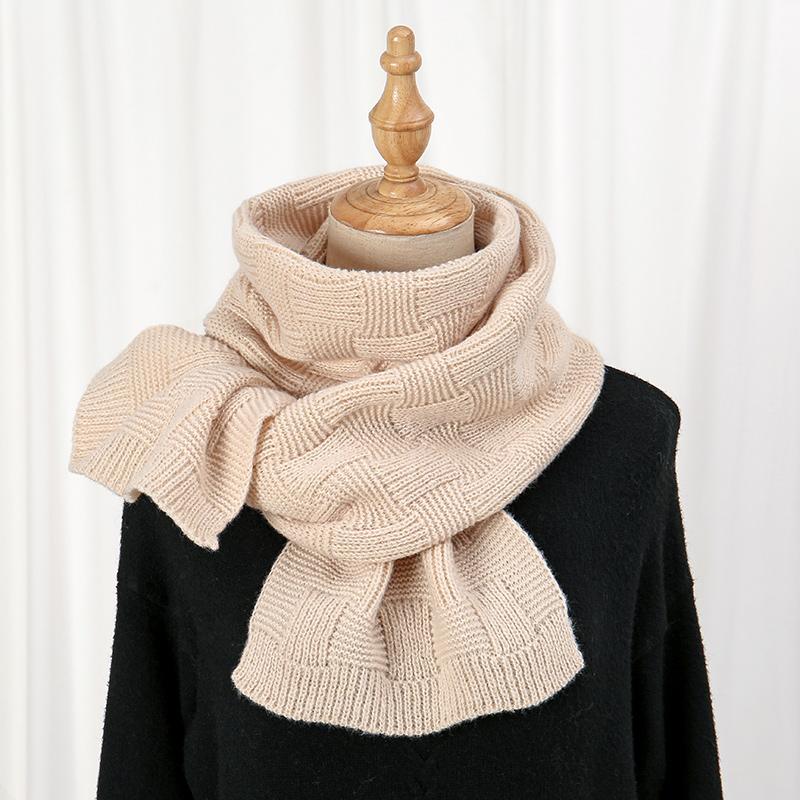 Marke Warmer Karomuster Kaschmir Poncho Schal Schal Luxuriöser Druck Dicke Pashmina Winterdecke Wickel Bufanda Lässiger Hijab Stolen Echarpe