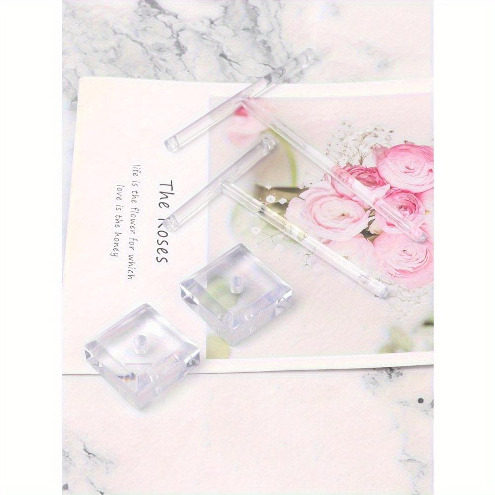 2Pcs/set Jewelry Display Rack T Shape Stand Show Charms Universal Professional Showcase Boutique Set Earrings Shelf