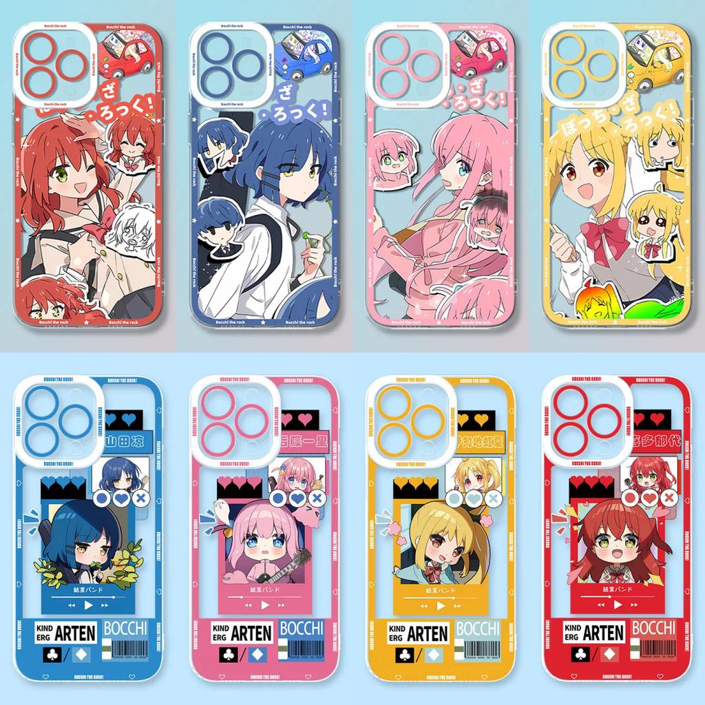 Anime Bocchi The Rock Cute Case For Xiaomi Redmi Note 14 13 12 Pro Plus 5G 4G Redmi 15C 14C 13 13C 12 12C 9 9A 10C A5 A3 Cover