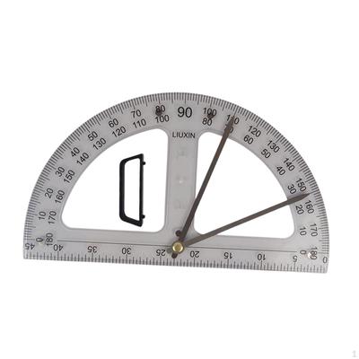Math Geometry Ruler Protractor Angle Measurement Big Size Multifunction Teaching for Office