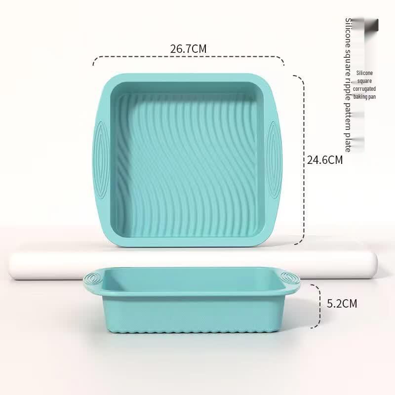 MDNG 3-Piece Silicone Cake & Baking Mold Set