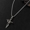 Korean Pearl Necklace: High-End Silver Clavicle Chain with Niche Design, Perfect for Light Luxury and Sweater Pendants.
