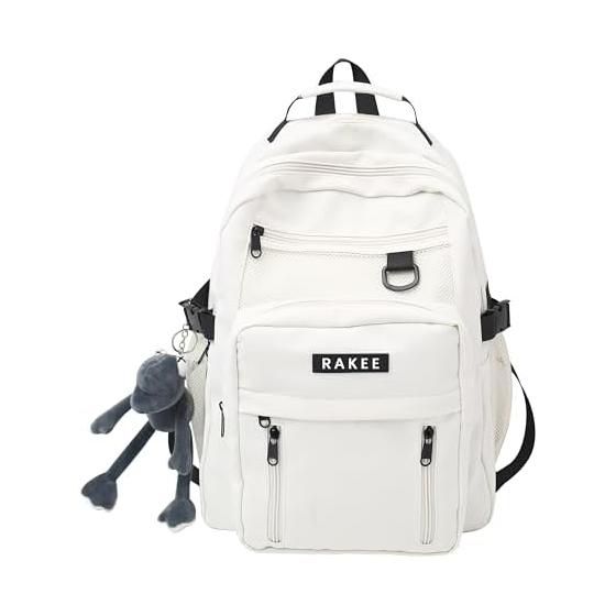 

[RAKEE] Backpack, Women s Rucksack, Large Capacity, Town Backpack, Backpack, Bag, Business Backpack, Women, Black, Outdoor, Boys, Girls, School