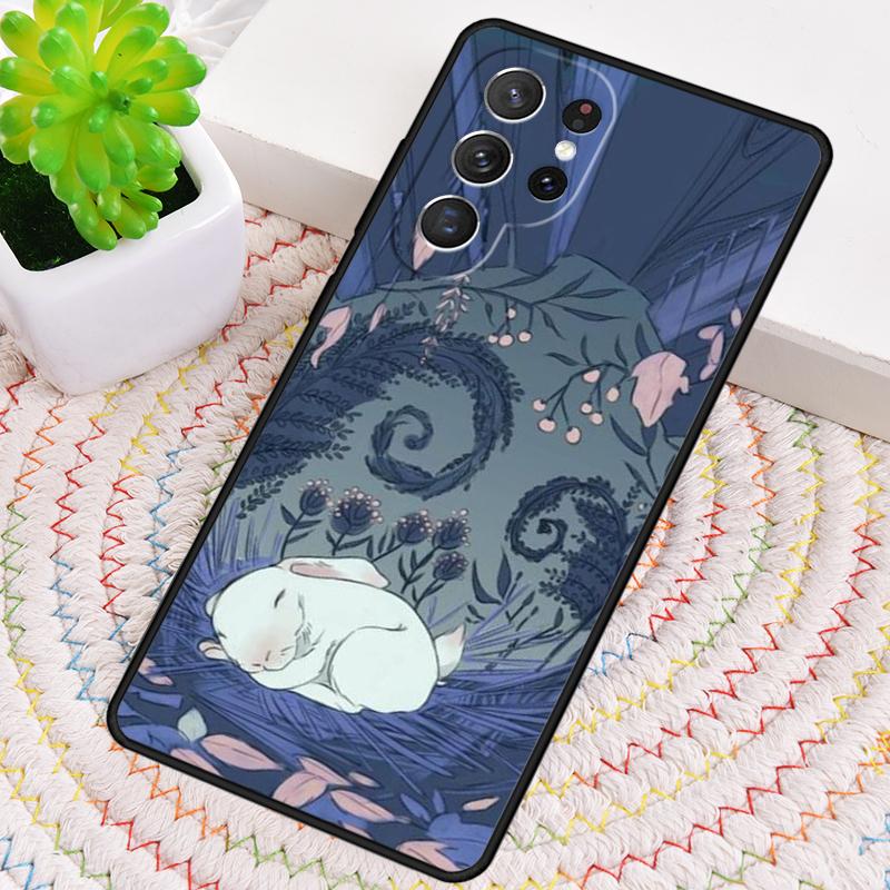 Bunny Rabbits Phone Case for Samsung Galaxy note 10 pro S26 Ultra S23 S24 FE S25 S21 S22 PLUS shockproof Cove