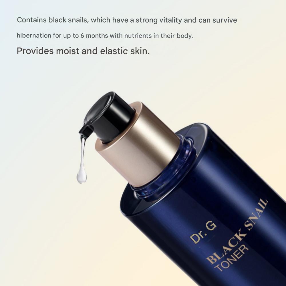 [Gift Set] Dr.G Black Snail Toner 150ml + Emulsion 150ml Special, 1 set