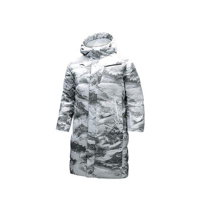 Tecnologia Calore Veloce Giacca Lunga Imbottita in Piumino d'Anatra Idrorepellente da Uomo Capispalla Bianco Puro Mille Miglia di Neve 952447910-1