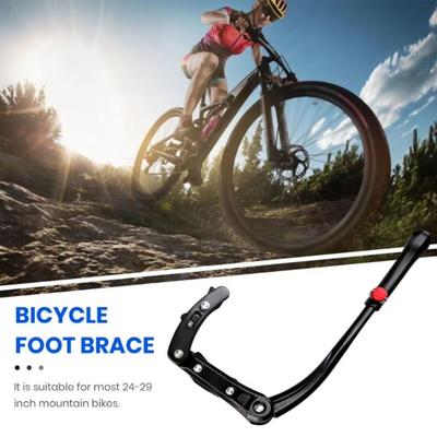 Support Aluminum Bicycle Kick Stand Single Adjustable Bicycle Support Rear Side Support Road Bicycle