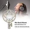 Microphone Shock Mount 47‑57mm Mic Anti Vibration Holder Adapter Clip for Live Streaming Recording