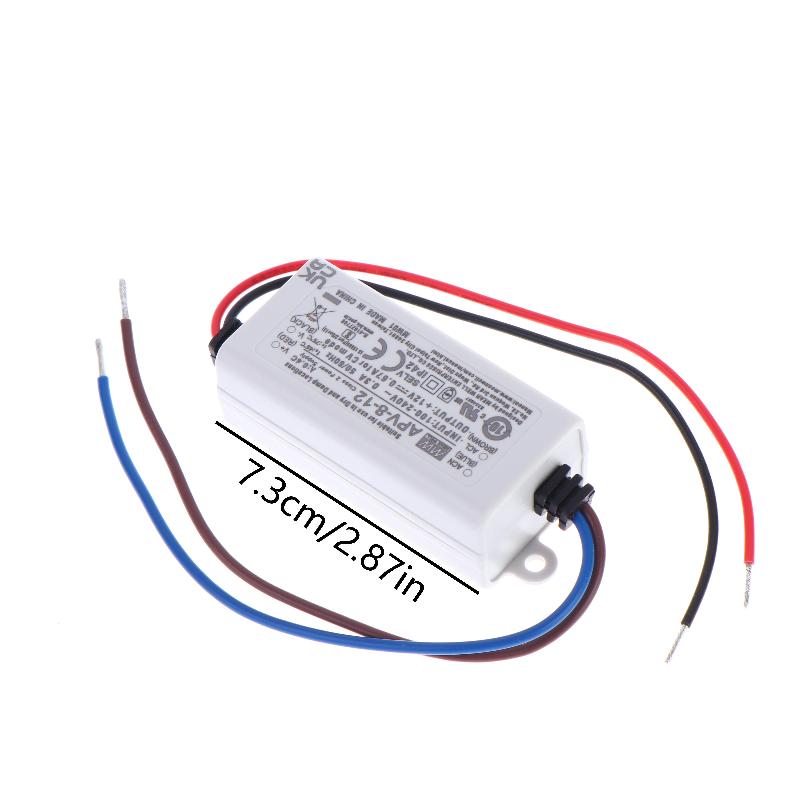 8W APV-8 Constant Voltage LED Driver Power Supply 5V 12V 24V for Residential and Commercial Lighting Retrofit