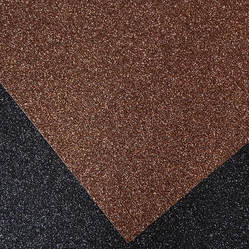 Thick Glitter Foam Paper Gold Sequin Craft Material