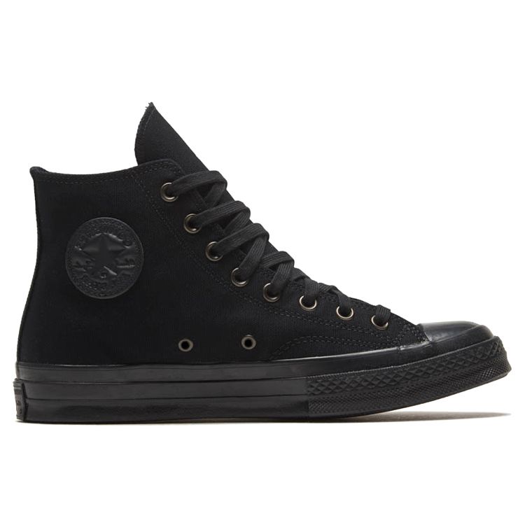 Converse Chuck 70 High Triple Black Unisex Sneakers 168928C