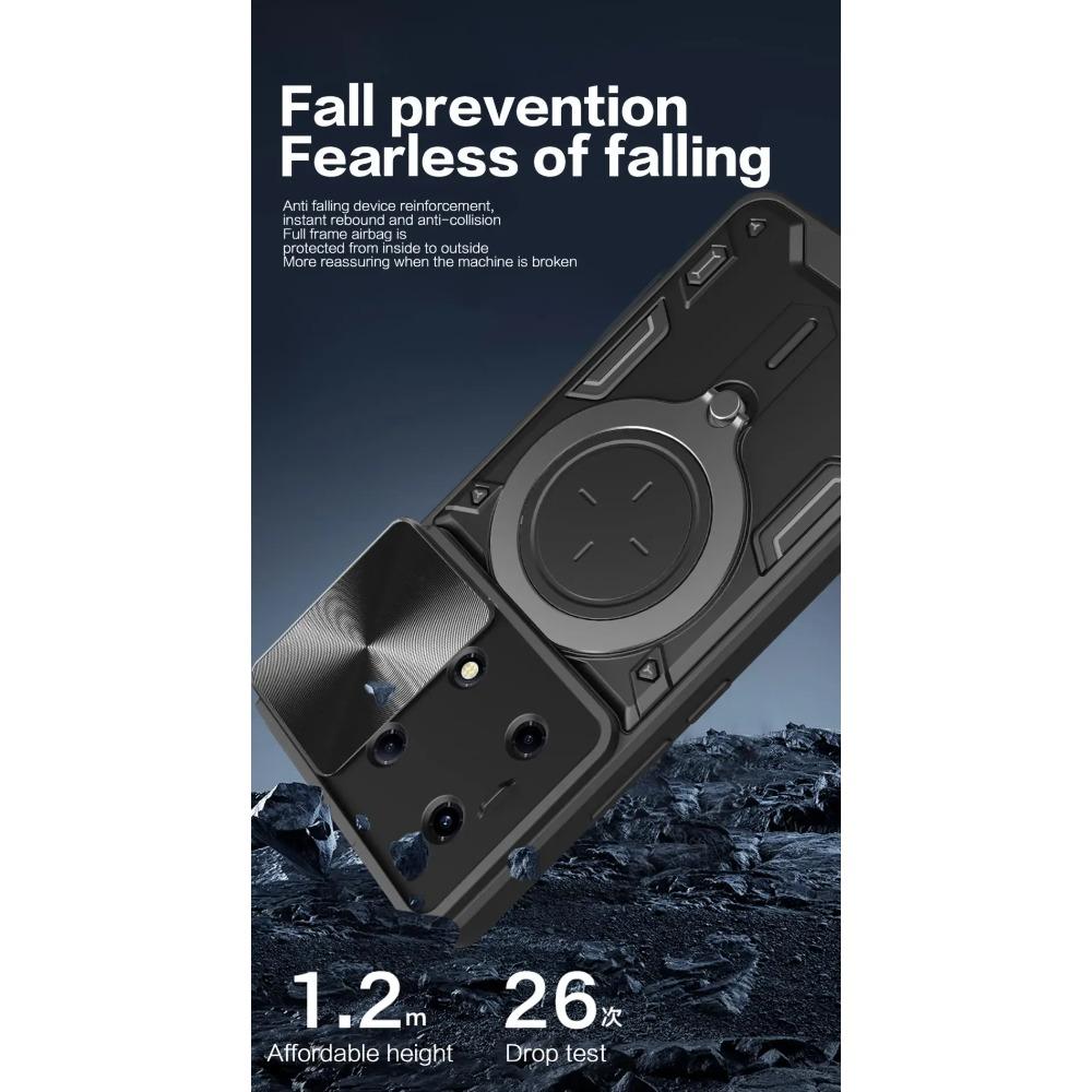 For Infinix Note 30 VIP 5G Magnetic Car Holder Case Frame Flexible Case Cover Infinix Note 30/Note 30i/Note 30 Pro Phone Coque