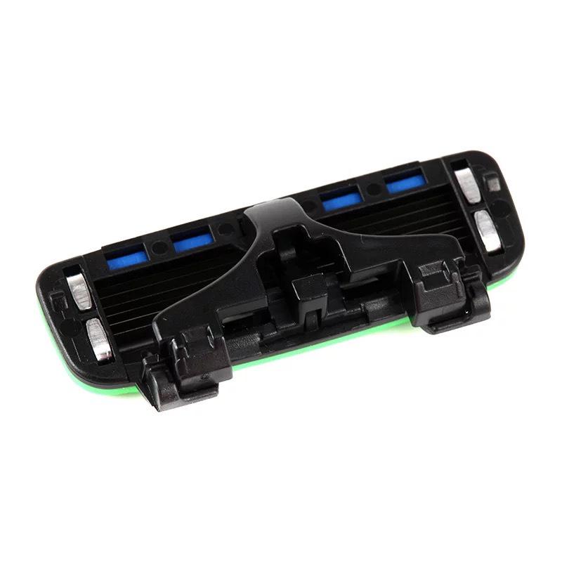 Dorco SXA1040 Men's Manual Razor with 6 Blades, Includes 4 Replacement Heads