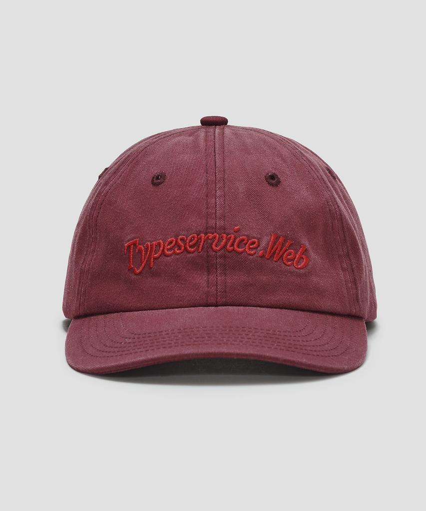 Taibseobiseu Washed Web Cap [Red]