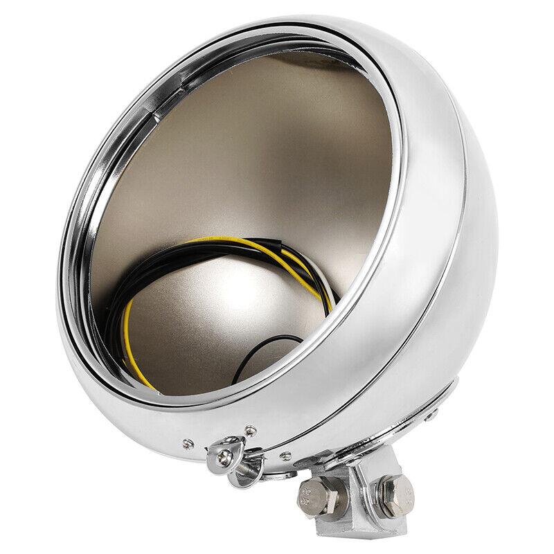 Motorcycle 7 Headlight Housing Light Bulb Bucket For Harley Softail Fat Boy 1986-2011 United States