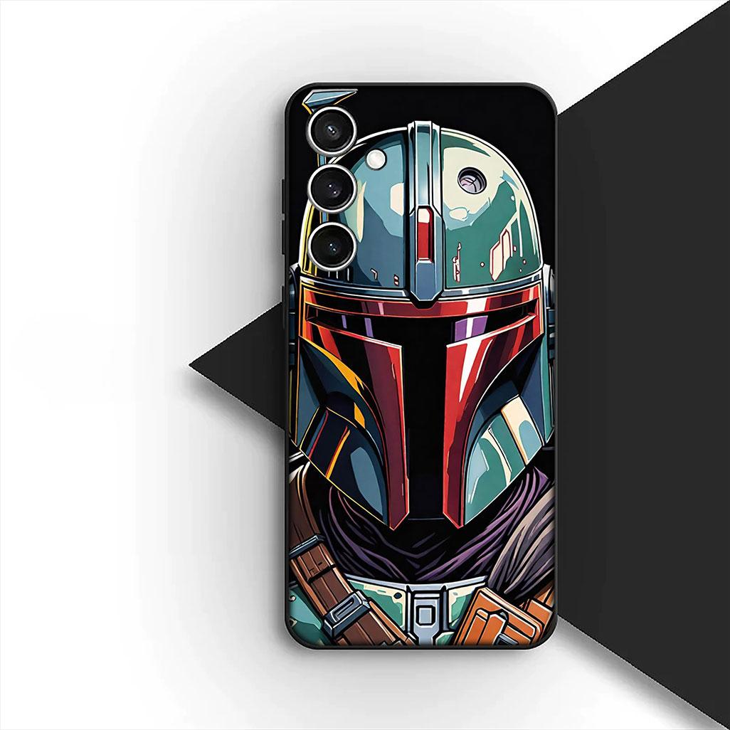 

Soft Cover for Samsung Galaxy S10 S8 S9 Plus A33 A34 A31 70 A71 A72 Note 20 9 8 S10E Casing Phone Case Star Mandalorians Wars Galaxy A71