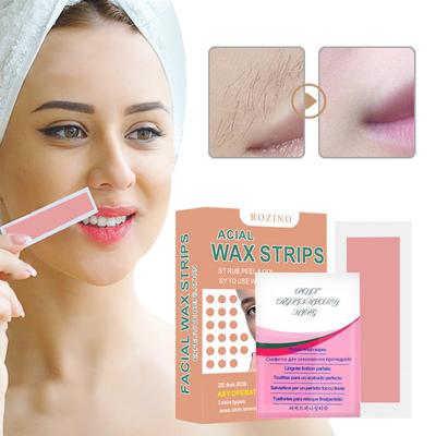 Wachspapier Wachscreme Lippen Haare Gesicht Achseln Beine Sanftes Tränen Waxing Wachs