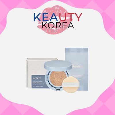 Reliefit Cica Stay Cushion 14g 2ea Vegan (Petal Ivory)