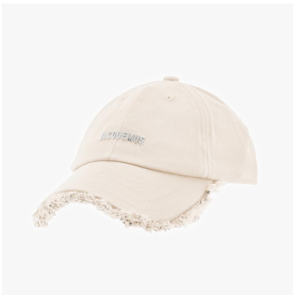 Jacquemus 235ac452 5012 110 La Casquet Artichoke Fringe Ball Cap