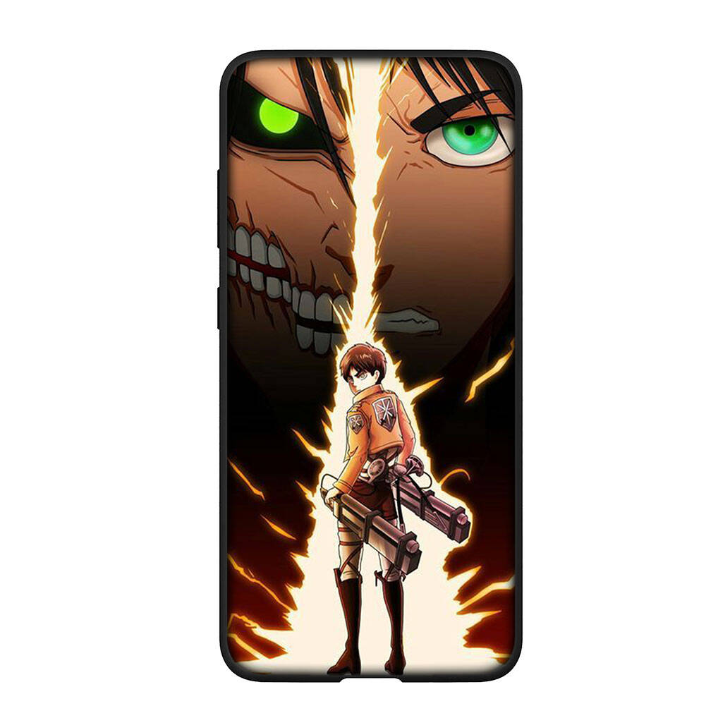 Für iPhone 17 16 15 Xiaomi Poco F7 F8 X7 C85 C75 C71 M8 Redmi Note 14 13 12 11 Pro Max 14C 13C 15C A3 A4 Handyhülle Eren Jäger Attack on Titan Levi