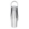 750ML Portable Dog Water Bottle, Leak-Proof Stainless Steel Water Bowl for Dog Cats, Large Capacity Outdoor Travel Pet Water Dispenser
