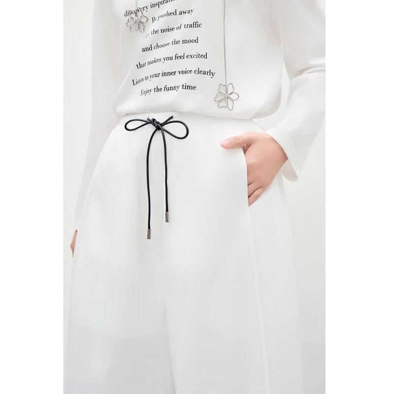 Women's Elastic Waist Wide-Leg Casual Pants