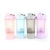 Water bottle100ML Flip Protein Powder Sports Shaking Cup Milkshake Cup Mixing Cup Two Layers with Powder Box Advertising Cup
