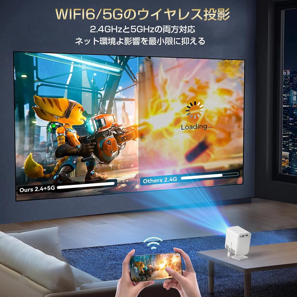 Boleve Nejnovější Plně Uzavřená Domácí Vysoká 4K Ultra HD Projekce s 10W HiFi Stropním 6 Okamžitým Bluetooth HiFi Plně Automatická Korekce Lichoběžníkového Zkreslení Velká Obrazovka