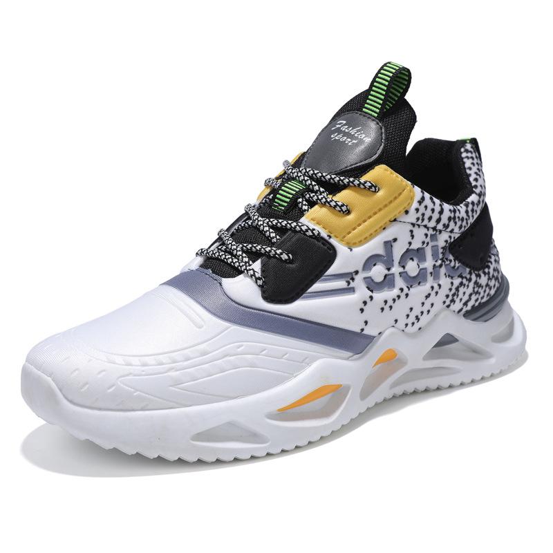

Производитель 2025 весна мужская обувь повседневная обувь для активного отдыха молодежная спортивная обувь мужские дышащие кроссовки на платформе для бега 39 белый