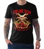Celine Dion My Heart Will Go On T-Shirt, Funny Death Metal Tee (wr-234)